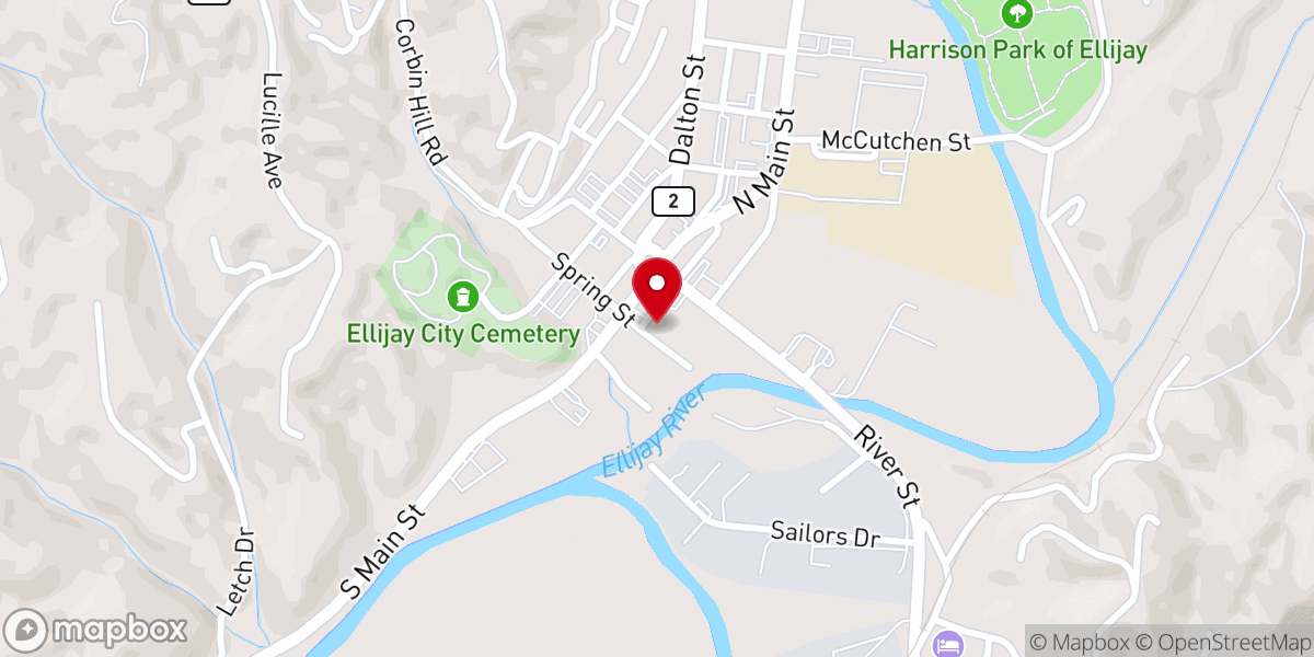Map showing location of Good Samaritan Catholic Church
