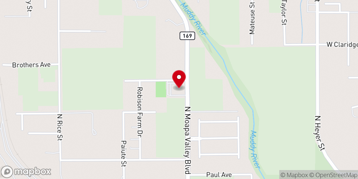 Map showing location of Hinckley Chapel