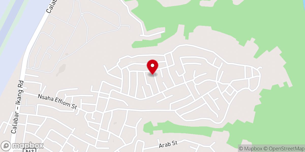 Map showing location of RCCG Shiloh Assembly