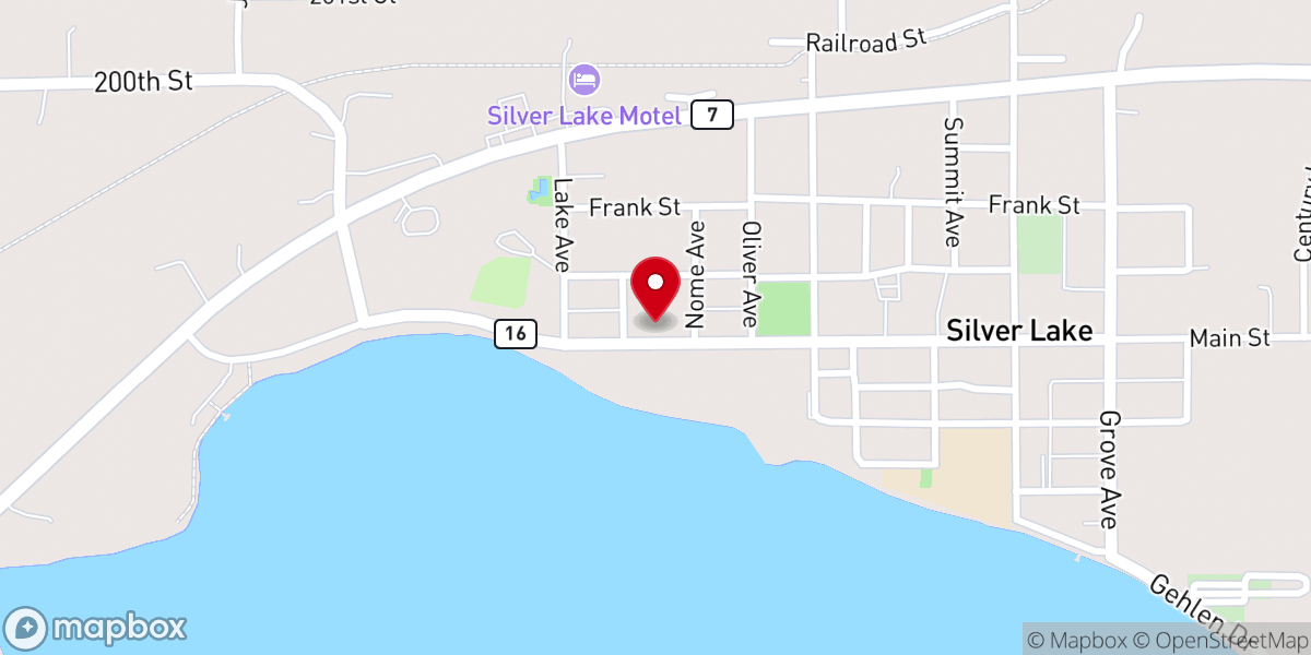Map showing location of Holy Family Catholic Church