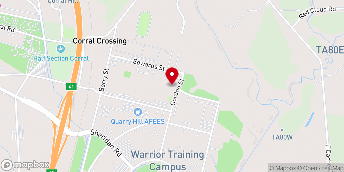 Map showing location of Quarry Hill Chapel