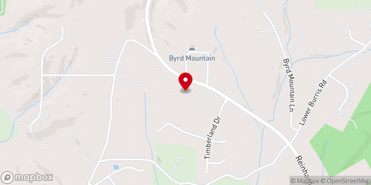 Map showing location of Faith Presbyterian Church USA