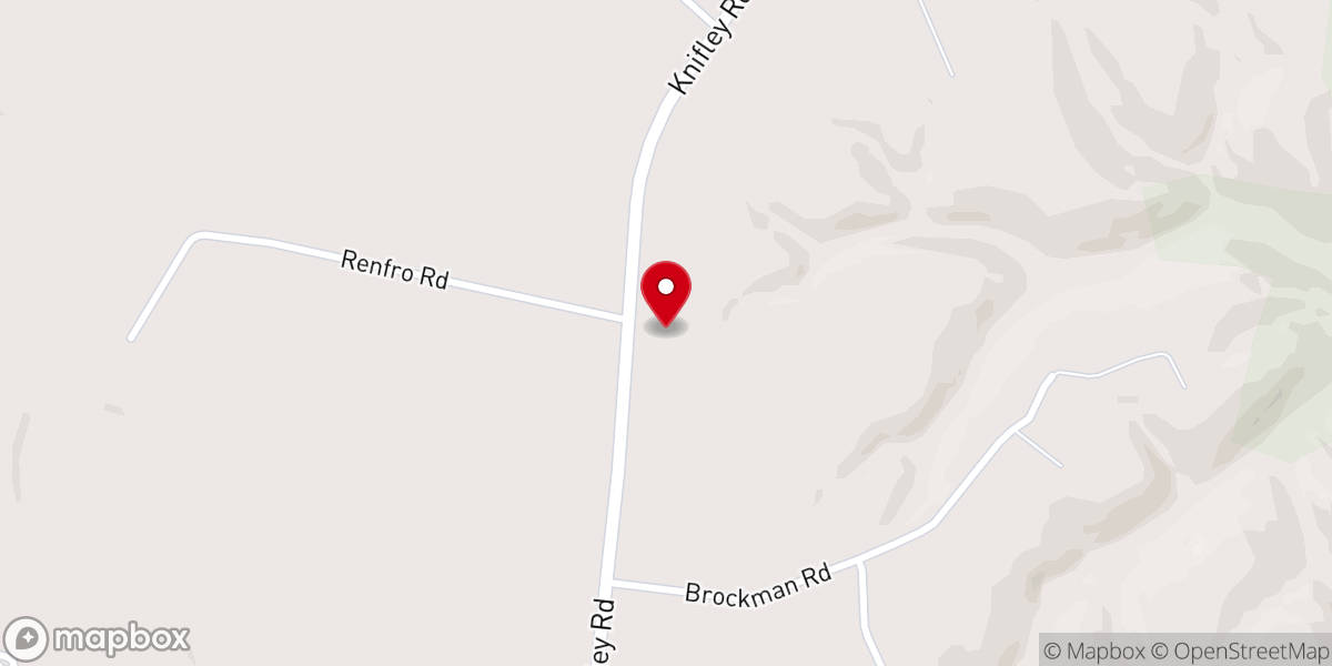 Map showing location of Yuma Church