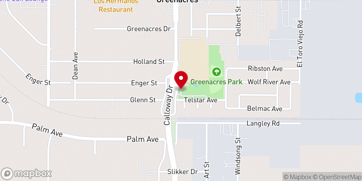 Map showing location of Community Church of Life