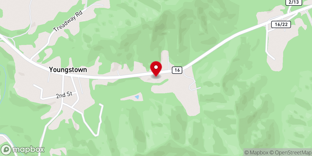 Map showing location of beckwith apostolic