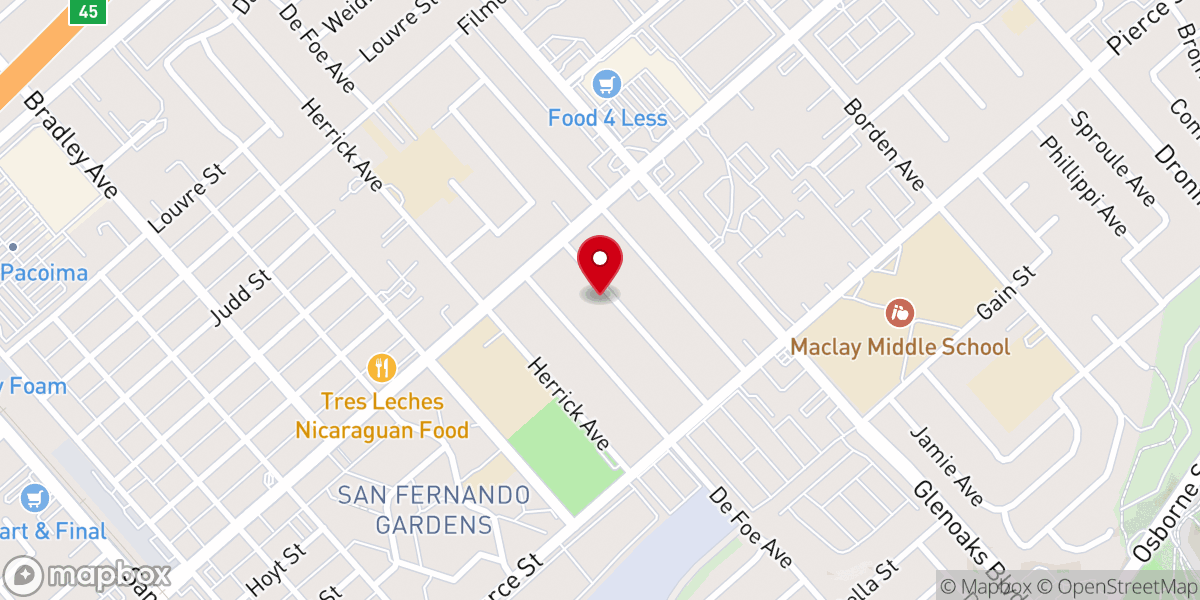 Map showing location of Adonai Covenant International Ministries