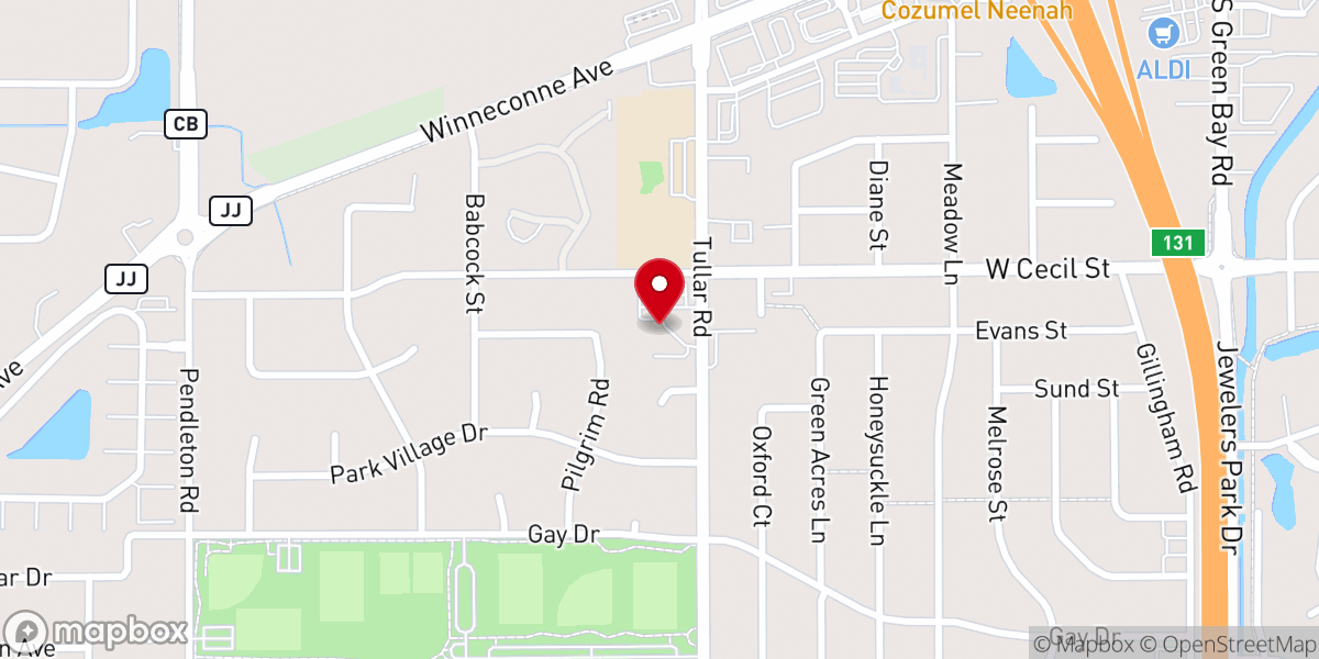 Map showing location of Faith Global Methodist Church
