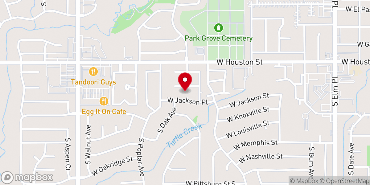Map showing location of Destiny Church International Inc