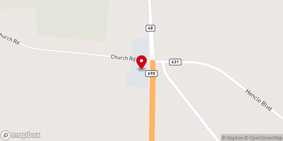 Map showing location of Timber Tree Service