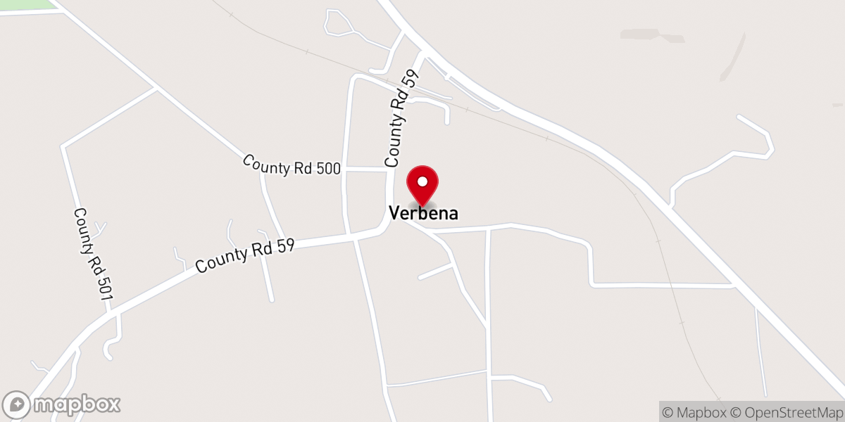 Map showing location of Cross Road Missionary Baptist Church