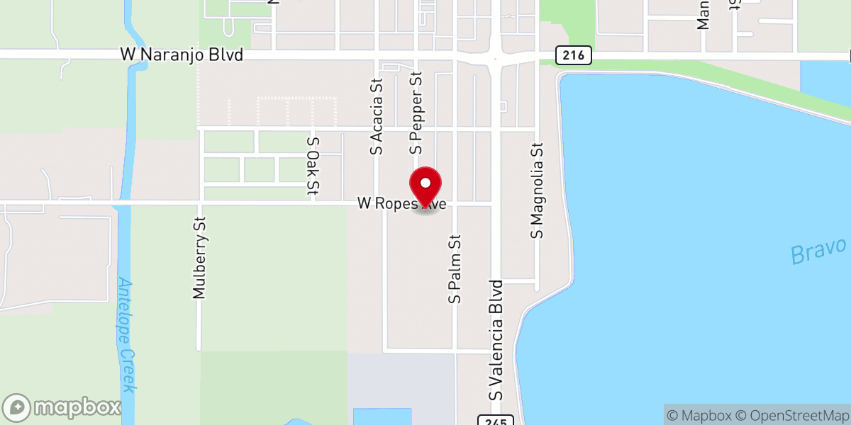 Map showing location of New Life Center