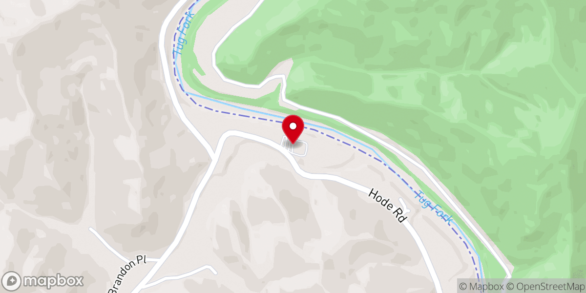 Map showing location of Turkey Creek Church of the Nazarene