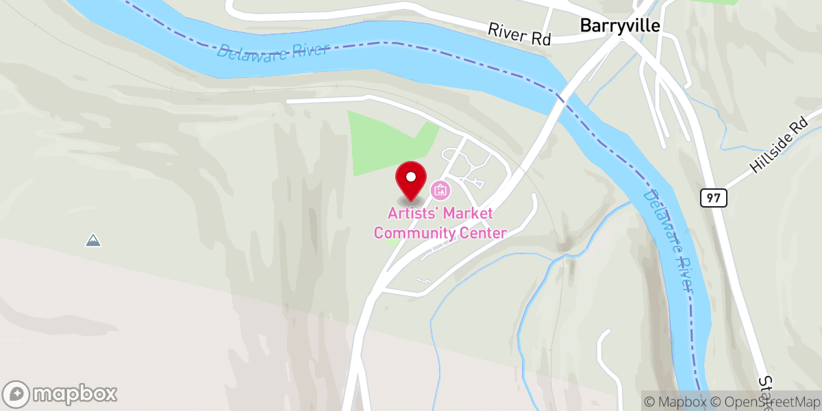 Map showing location of St. Ann Catholic Church