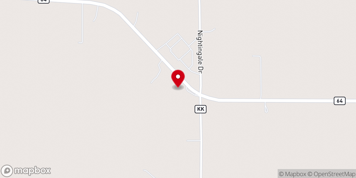 Map showing location of Faith Pentecostal