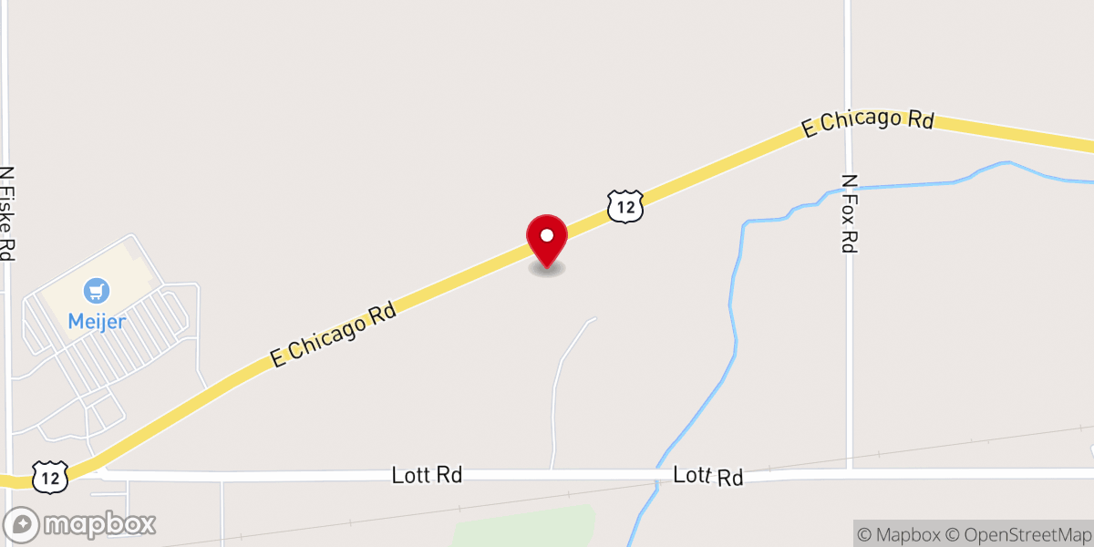 Map showing location of Innovation church