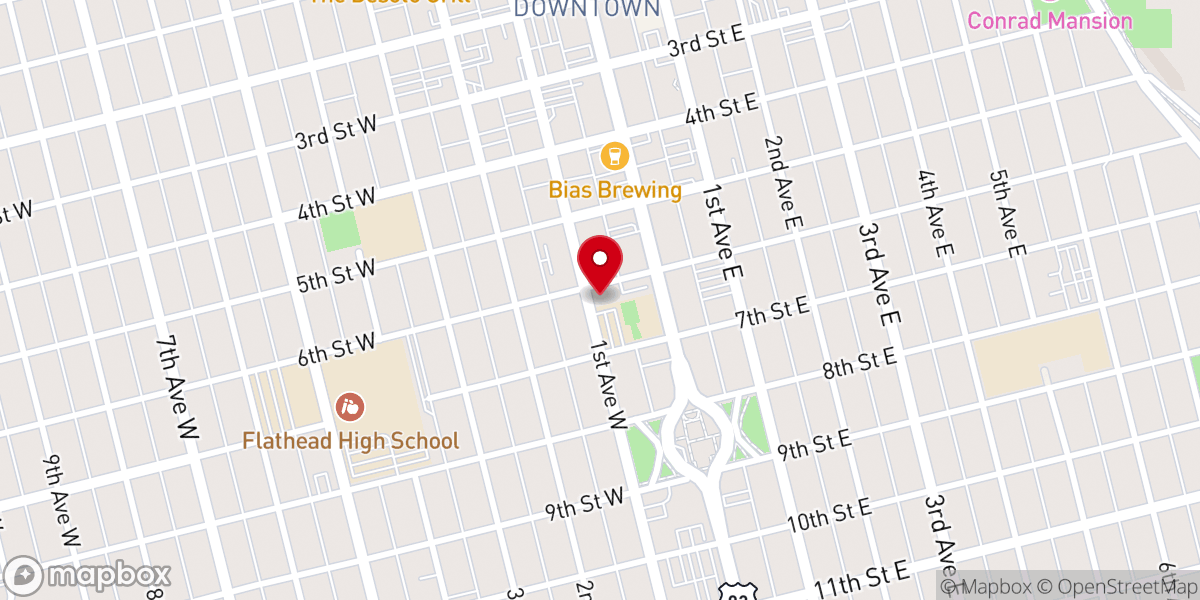 Map showing location of St Matthew's Catholic Parish
