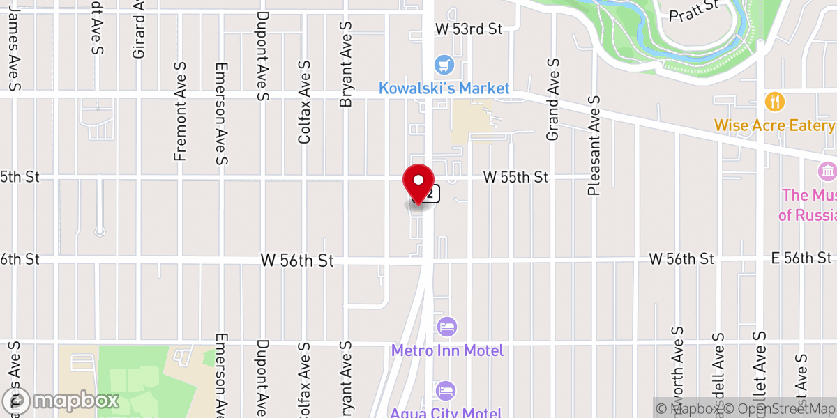 Map showing location of Breakaway Ministries
