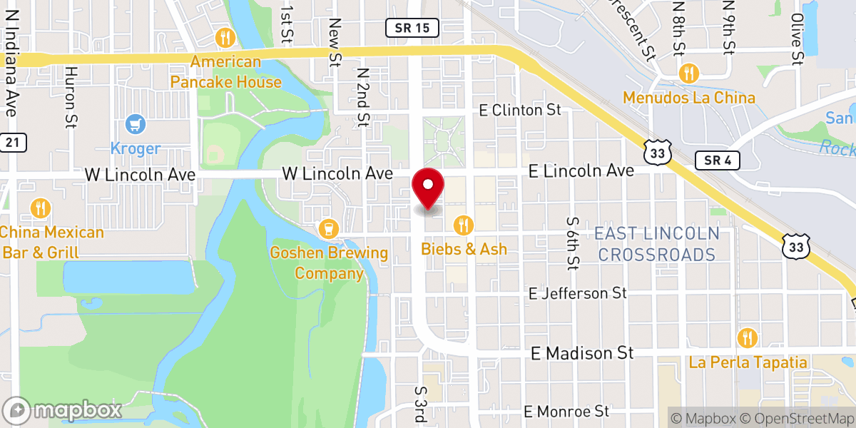 Map showing location of Life Spring Community Church