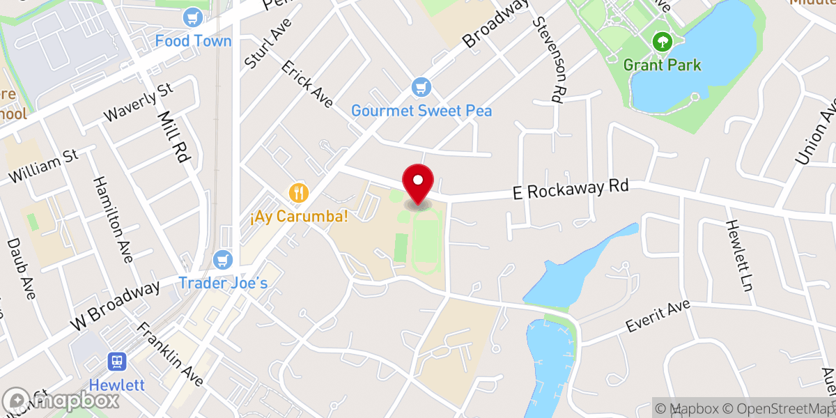 Map showing location of Congregation Anshei Chesed