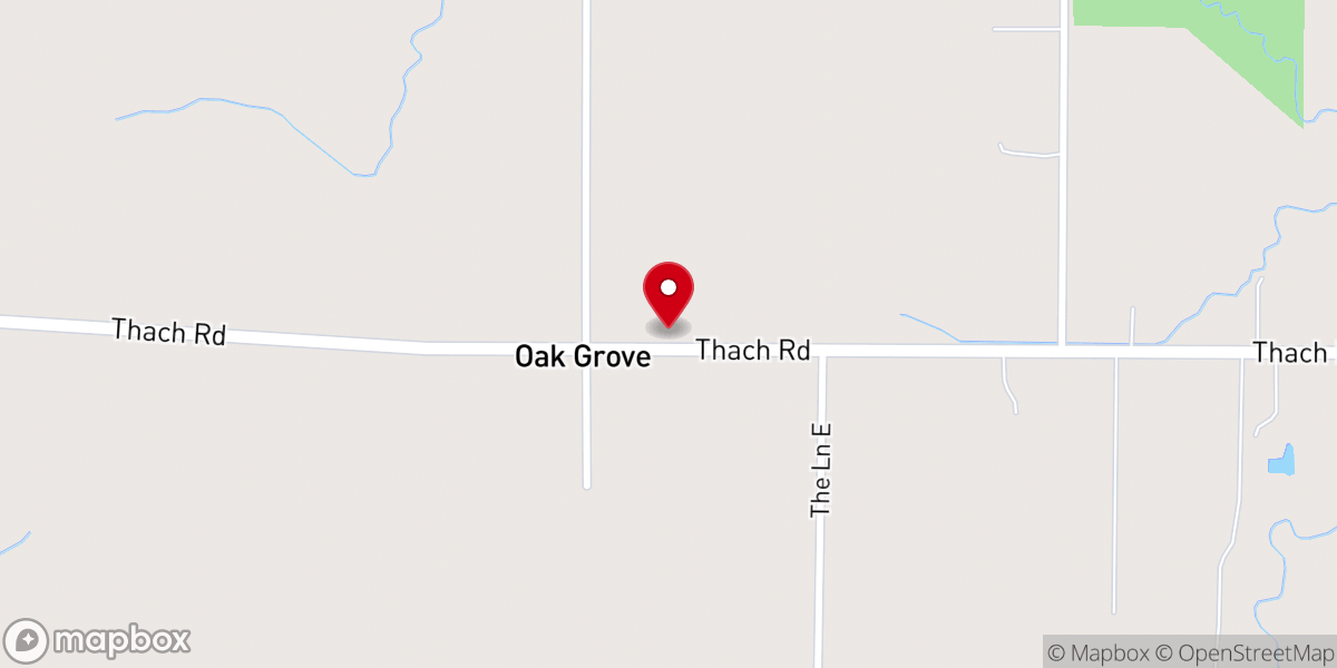 Map showing location of Texas Fellowship of Cowboy Churches