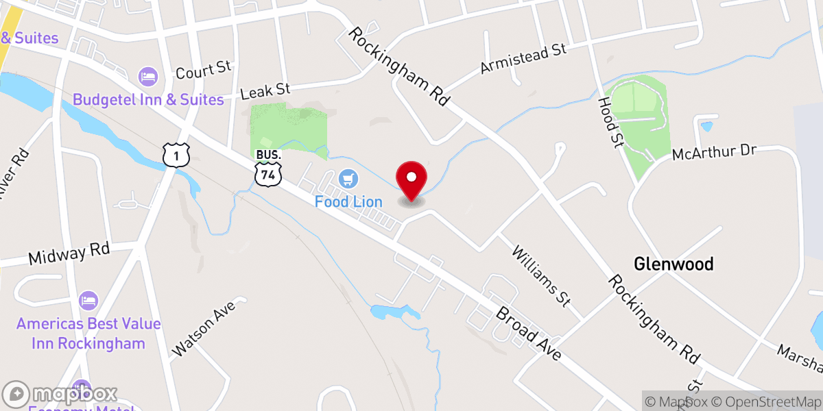 Map showing location of Greater Works Church of Deliverance Ministries