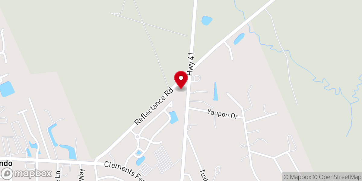 Map showing location of Pentecostal Holiness Church
