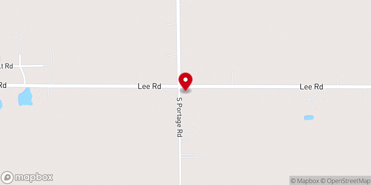 Map showing location of New Life Chapel
