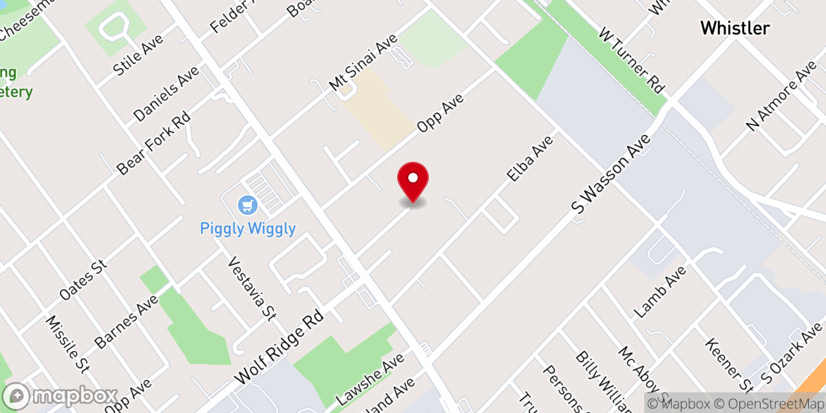 Map showing location of Spirtual Power in Jesus Name Outreach Ministries