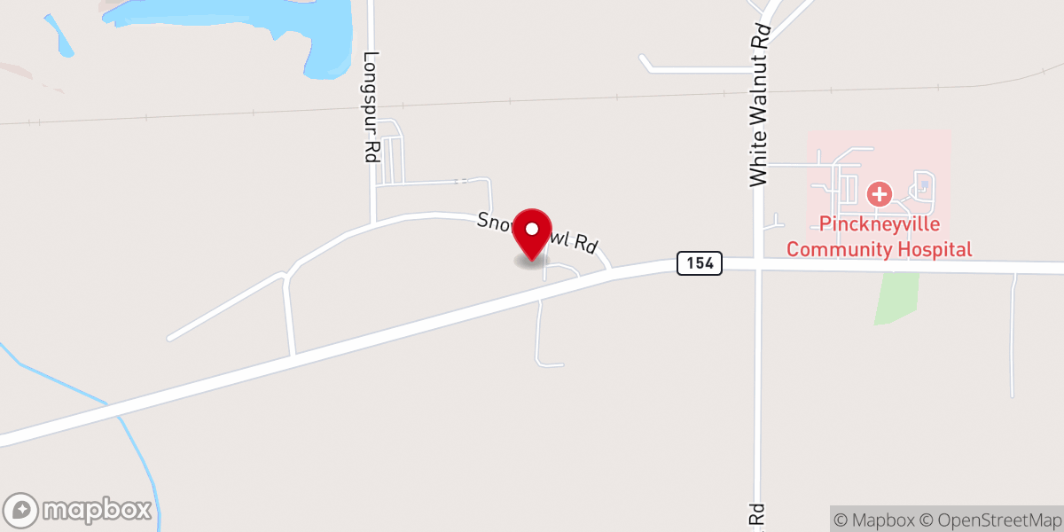 Map showing location of Gathering Church