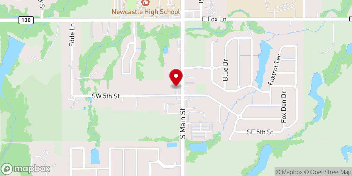 Map showing location of Glory Promise Center