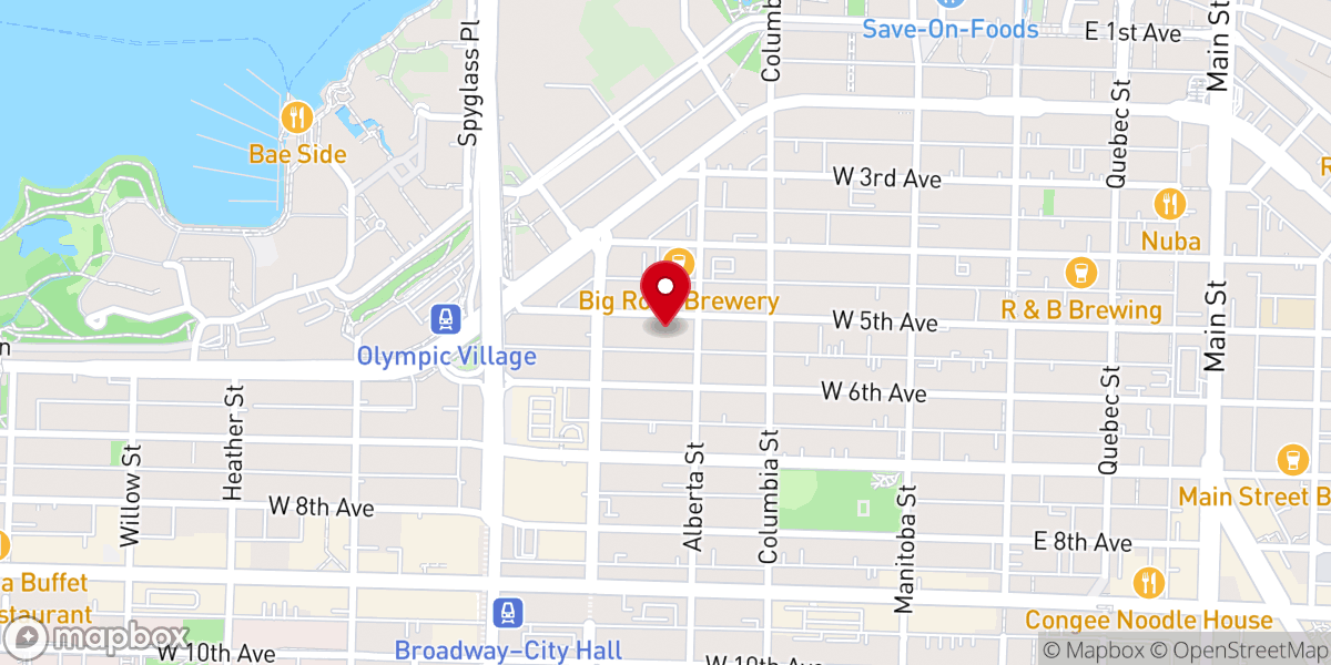 Map showing location of C3V | C3 VANCOUVER