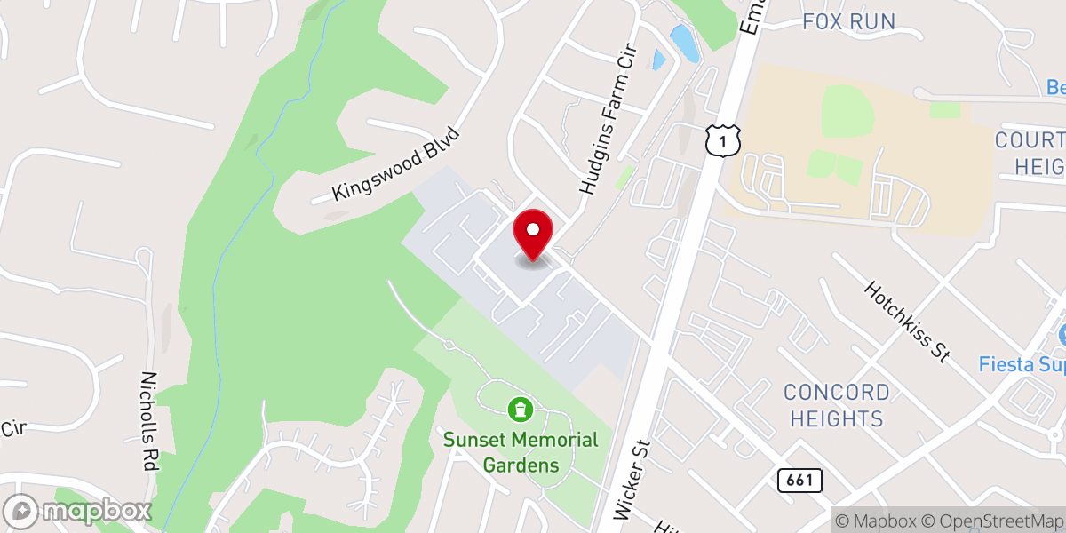 Map showing location of New Beginnings Word Ministry