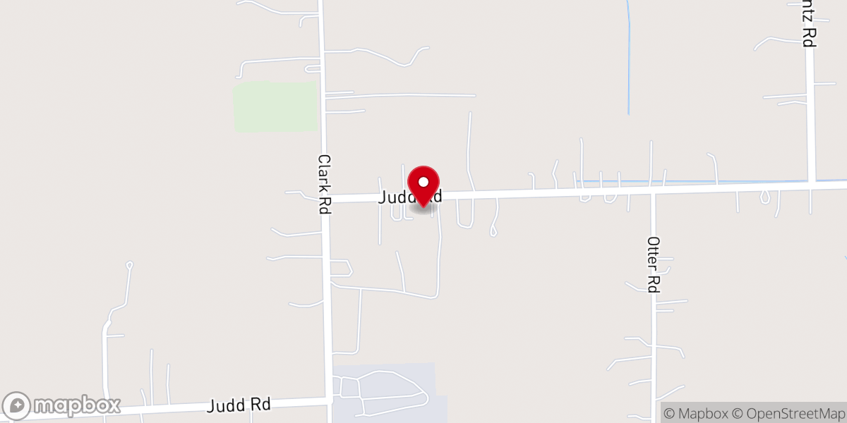 Map showing location of The MT Hermon Missionary Baptist Church of Sumpter Township Inc