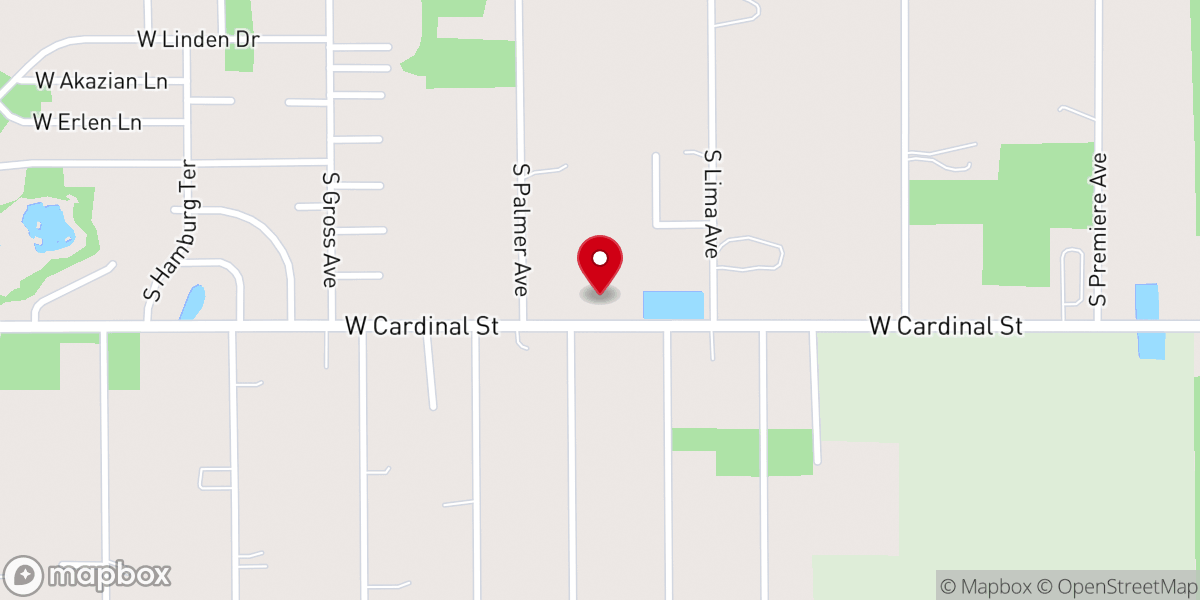 Map showing location of Homosassa Seventh-day Adventist Church