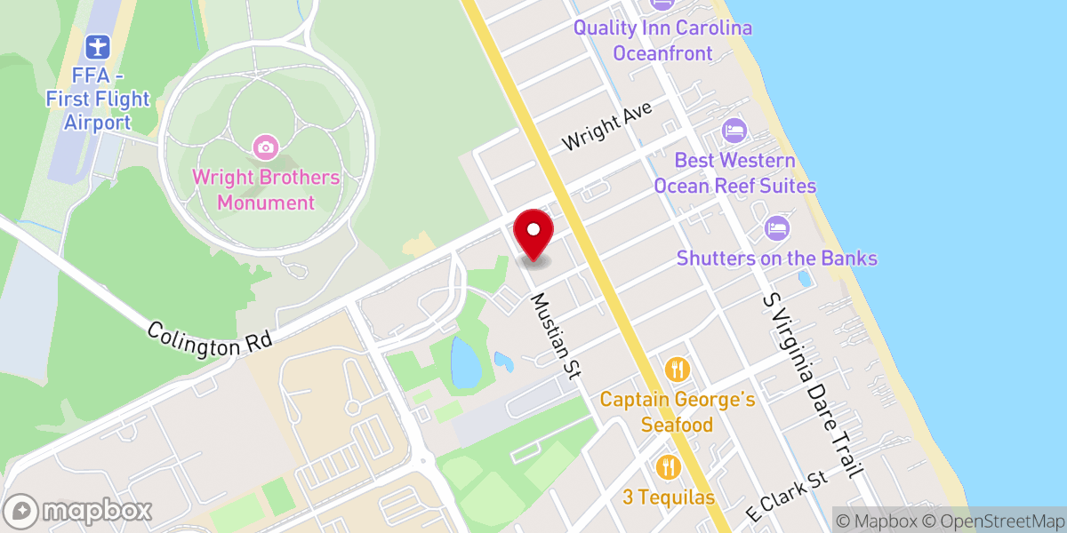 Map showing location of Interfaith Community Outreach