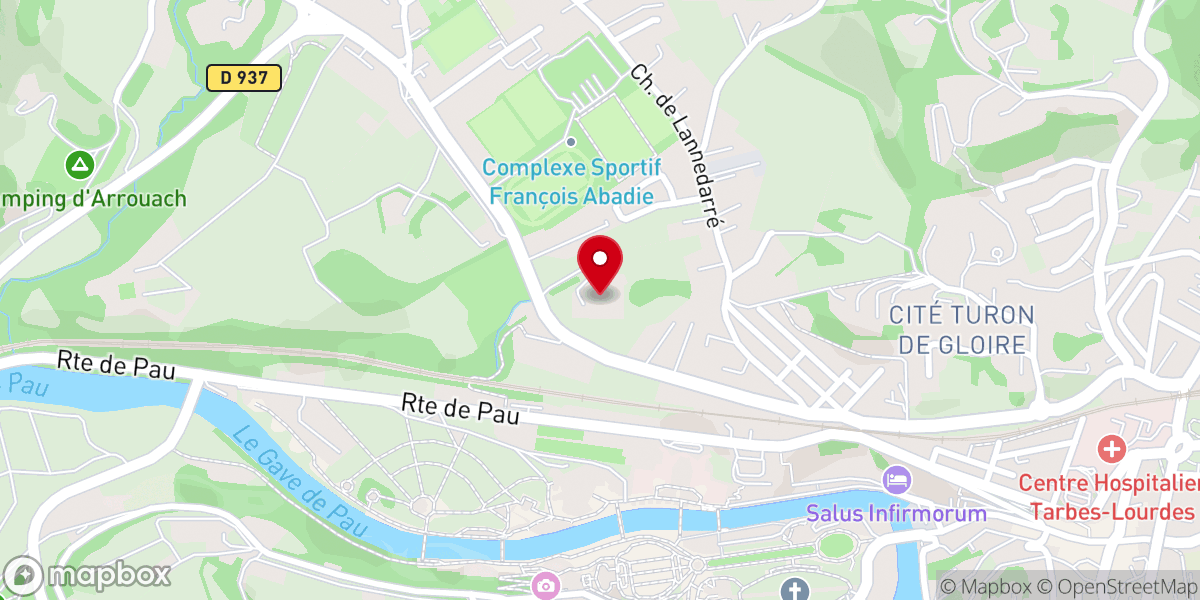 Map showing location of Monastère de la Visitation / Moniales visitandines