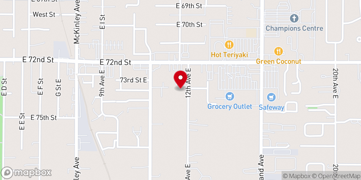 Map showing location of Gateway Church