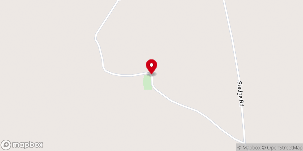 Map showing location of Clear Springs Church