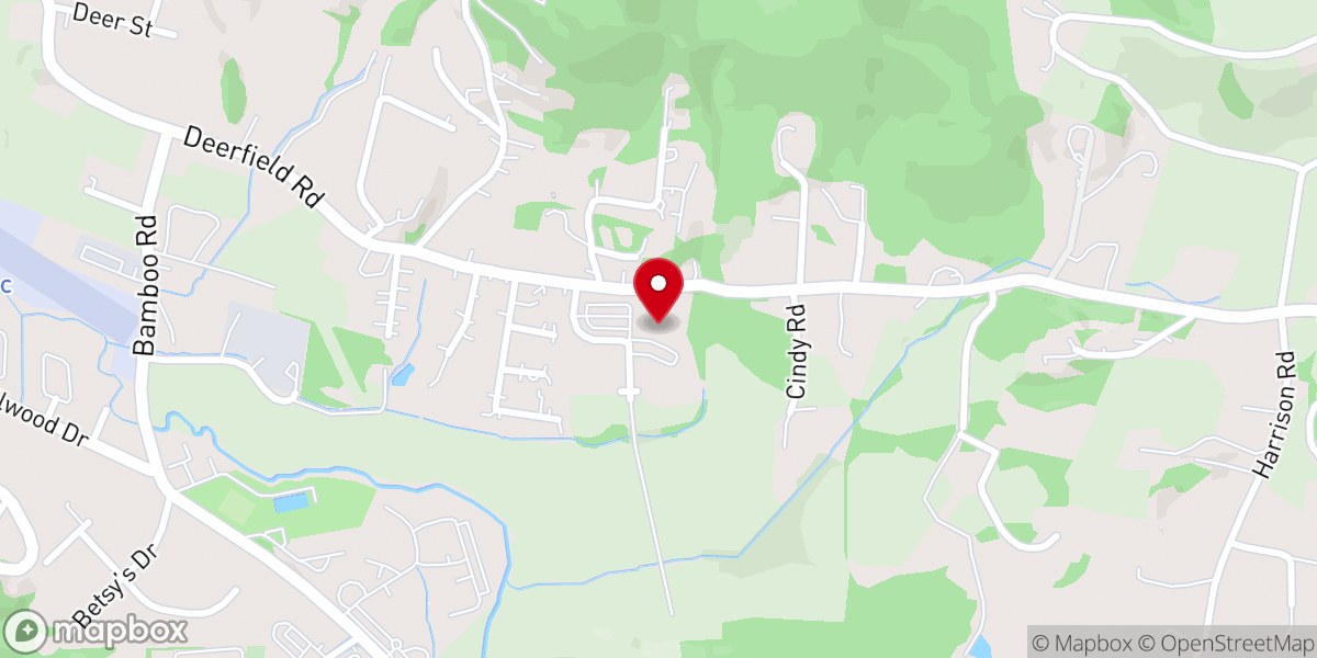 Map showing location of First Presbyterian Church