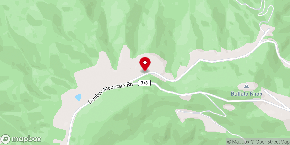 Map showing location of Mountain View Church