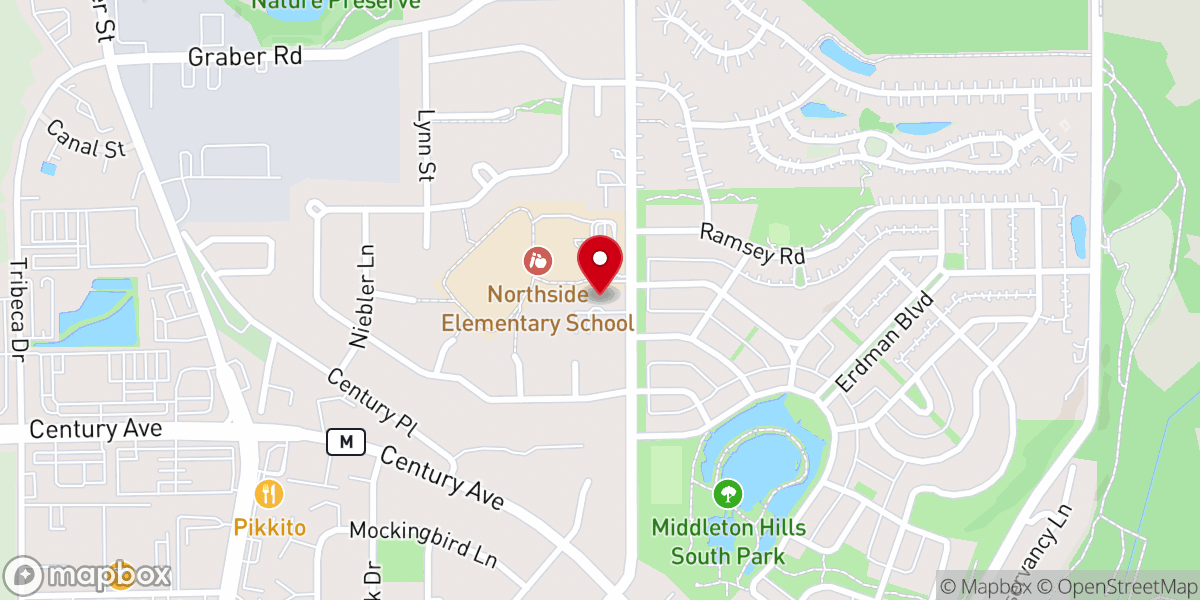 Map showing location of Gateway Community Church