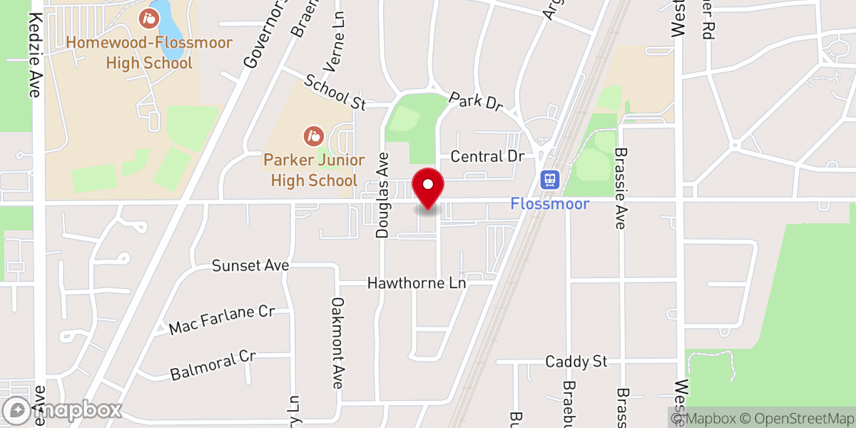 Map showing location of St. Veronica Parish
