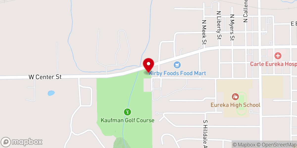 Map showing location of Walnut Creek Family Center