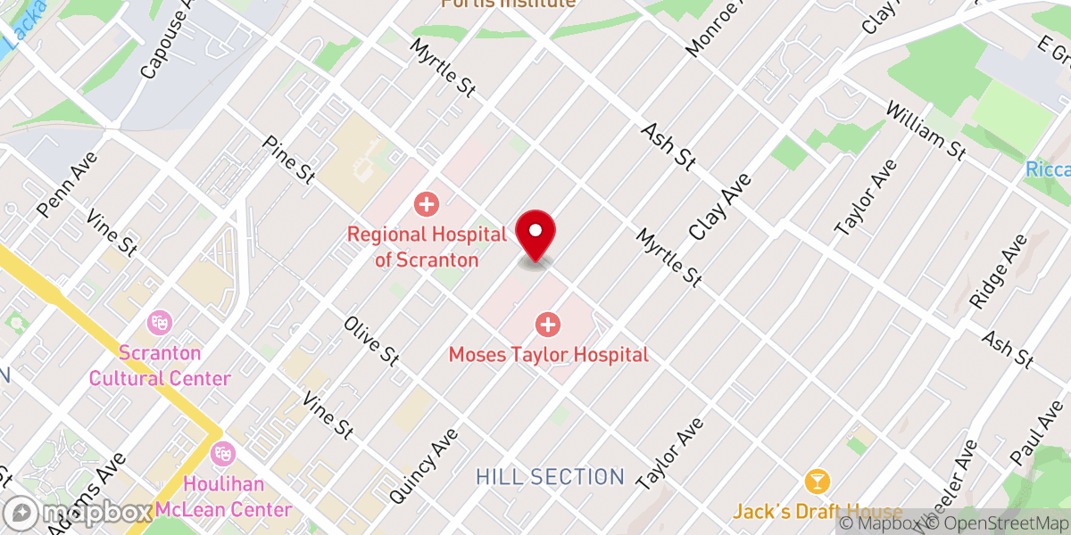 Map showing location of The Southern-tier Torah Advancement & Revitalization Foundation