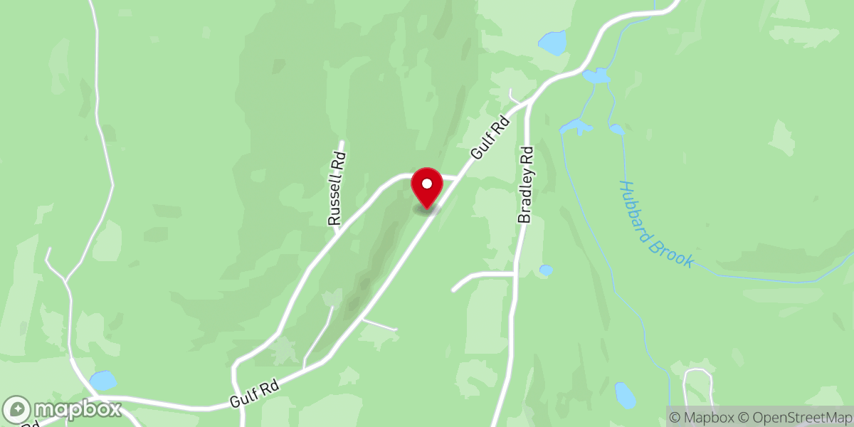 Map showing location of Hallelujah Farm Retreat Center