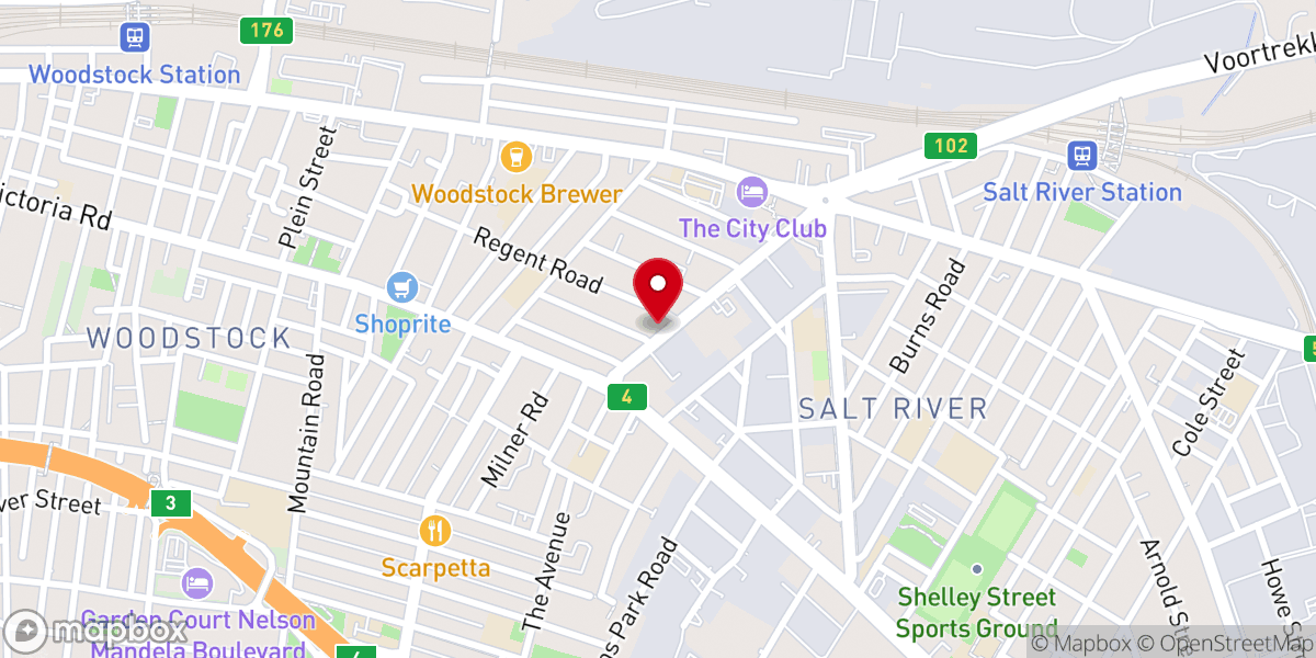 Map showing location of Goshen Pentecostal International Ministries