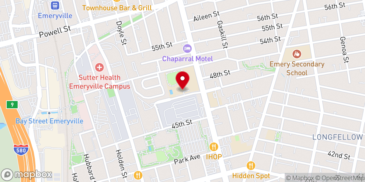 Map showing location of Impact Fellowship Church