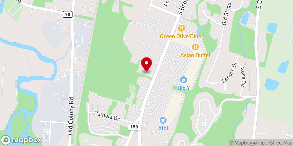 Map showing location of Elevate Life Church CT