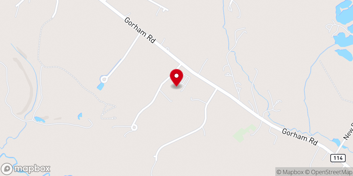 Map showing location of Second Parish Orthodox Presbyterian Church
