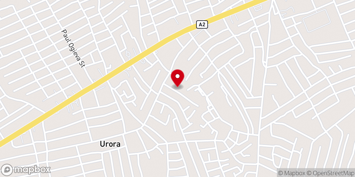 Map showing location of St Gabriel's Catholic Church